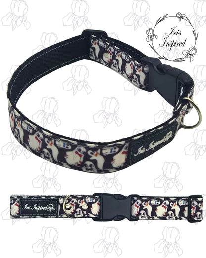 Gentleman Ghost Medium Dog Collar
