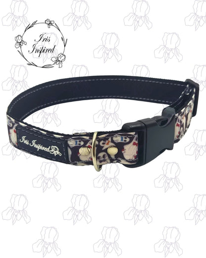 Gentleman Ghost Medium Dog Collar