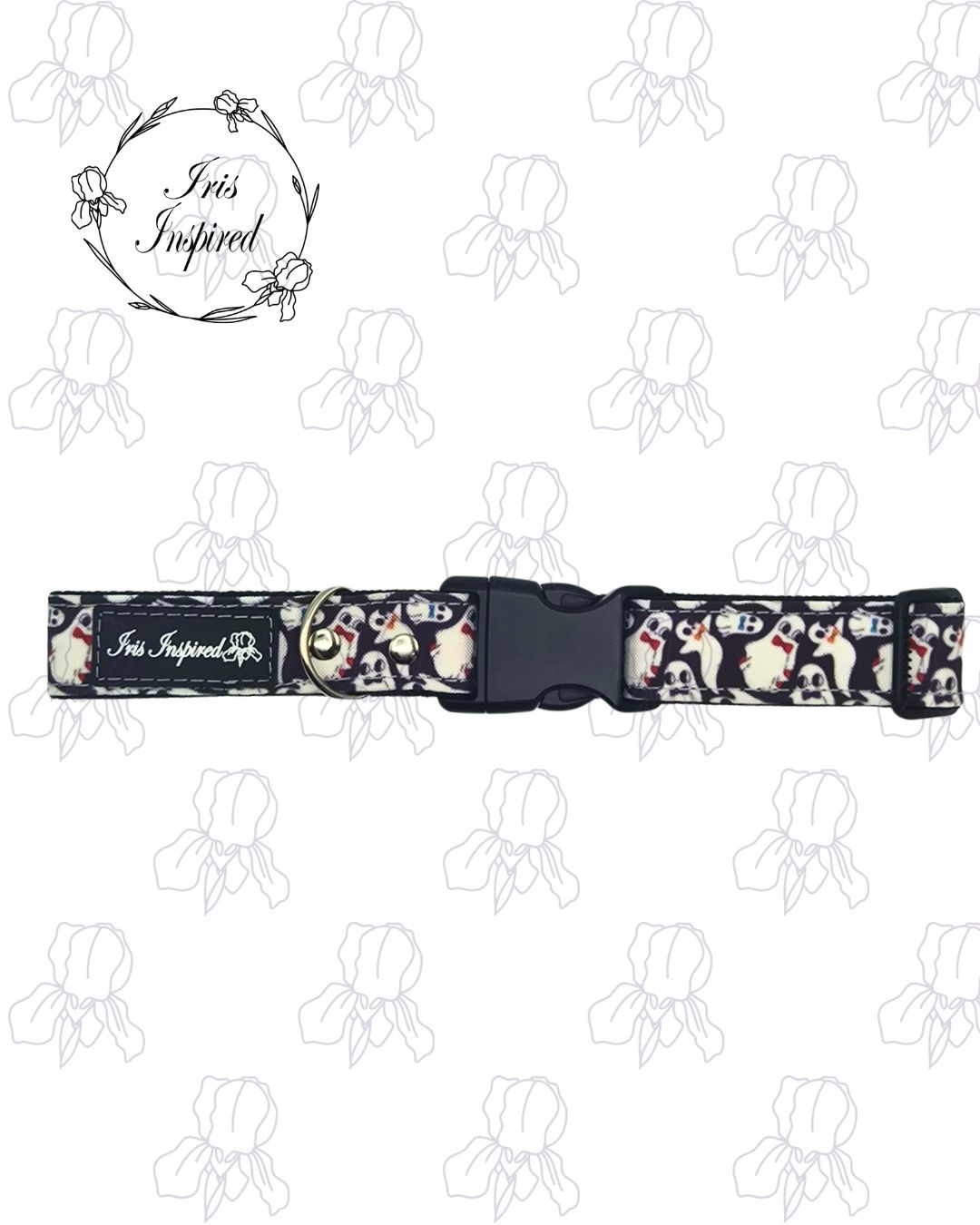 Gentleman Ghost Medium Dog Collar