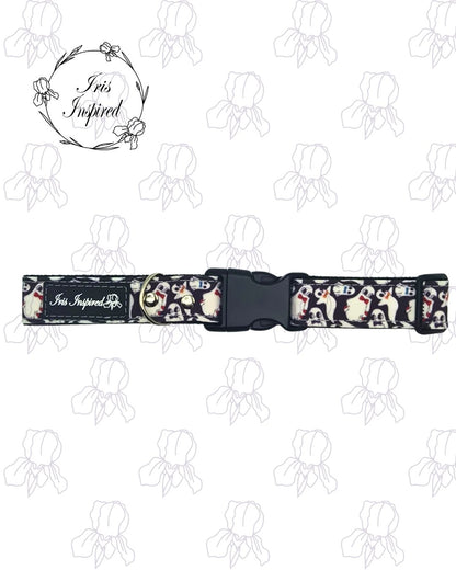 Gentleman Ghost Medium Dog Collar