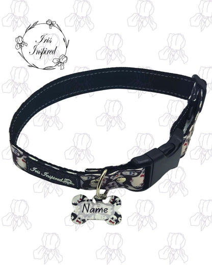 Gentleman Ghost Medium Dog Collar