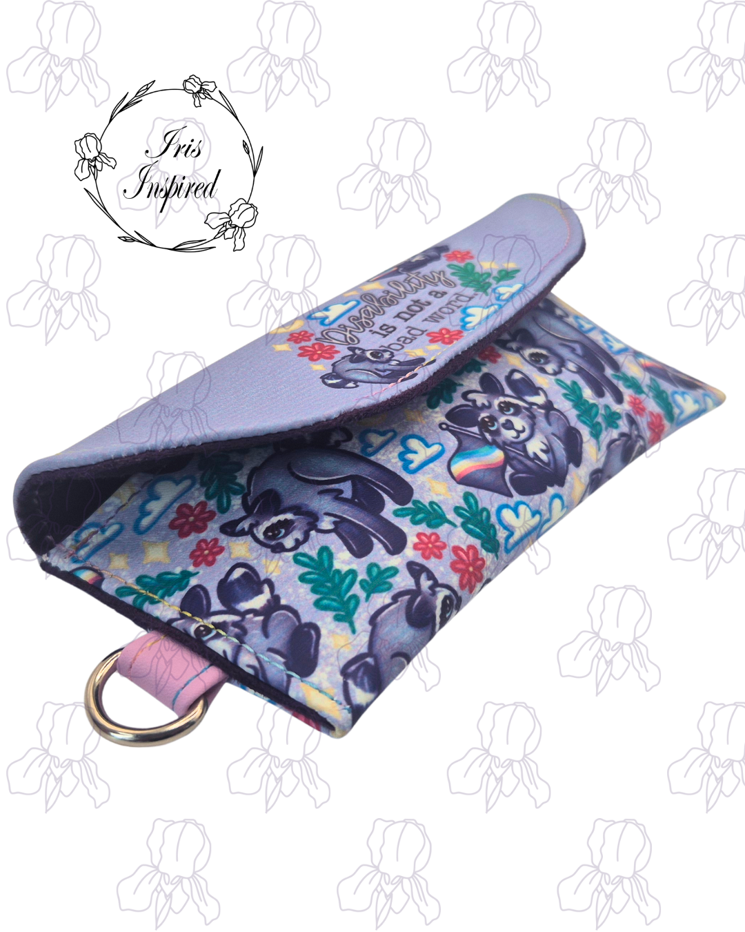 Jimothy Disability Pride Classic Style Glasses Case