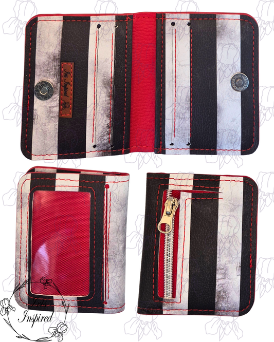 Horror Stripes Bifold Wallet
