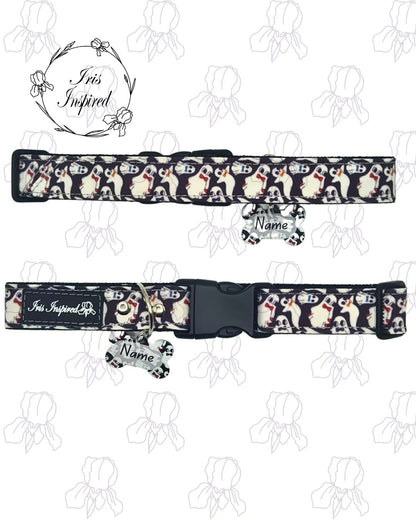 Gentleman Ghost Medium Dog Collar