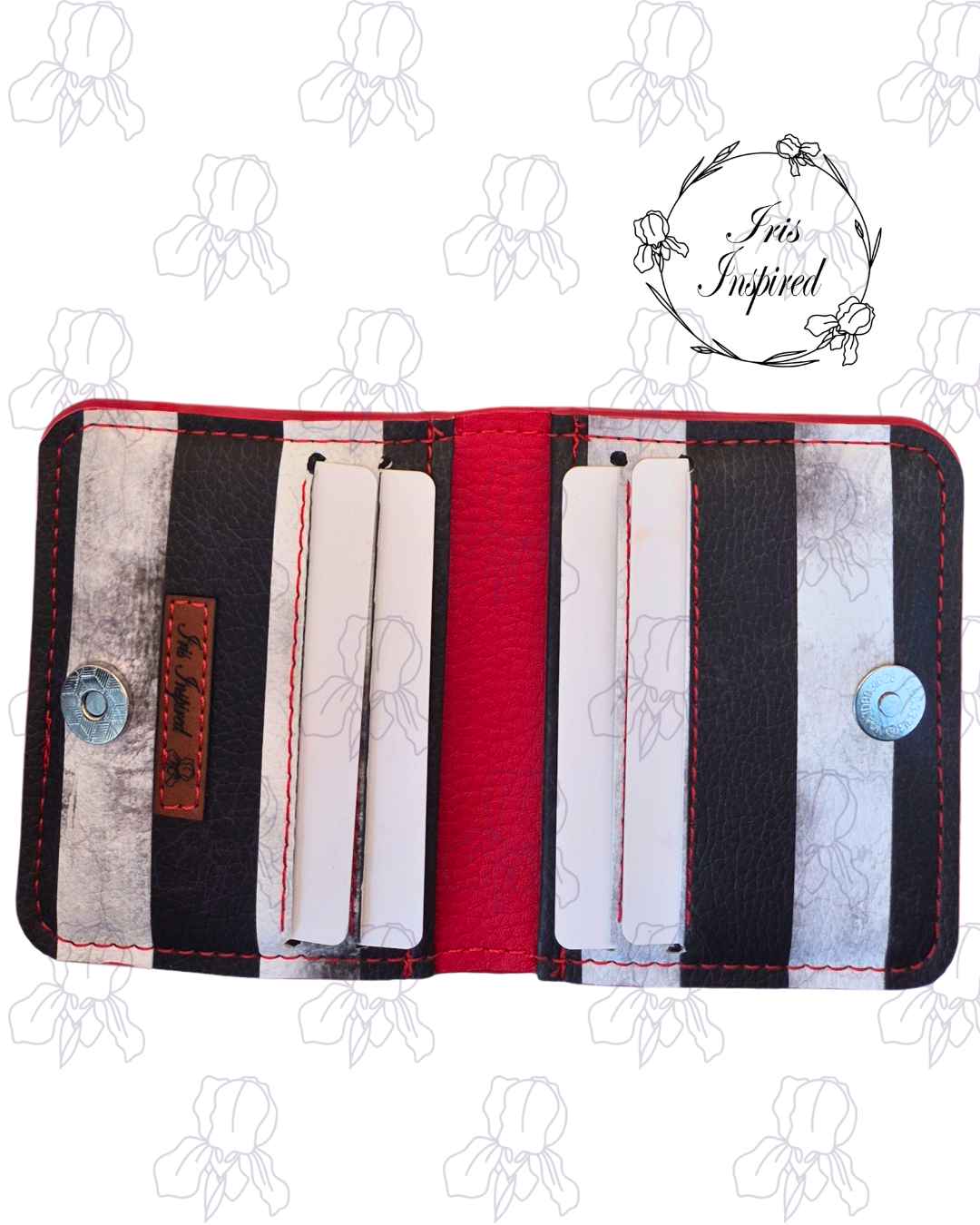 Horror Stripes Bifold Wallet