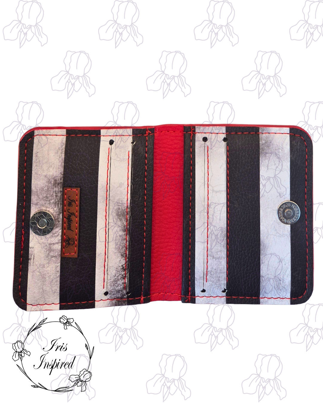 Horror Stripes Bifold Wallet