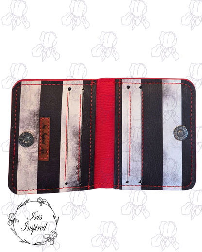 Horror Stripes Bifold Wallet