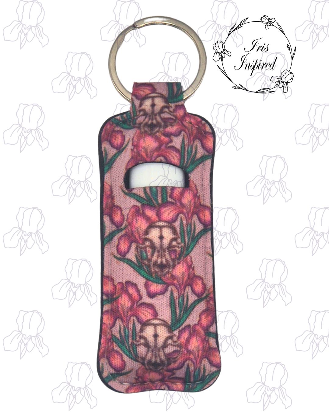 Iris Skulls Lip Balm Cozy