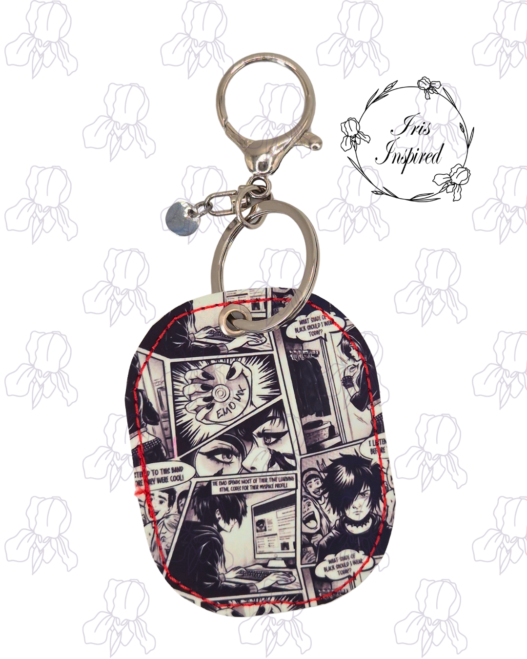 Emo Comic Bag Charm/ Keyring (3for2)
