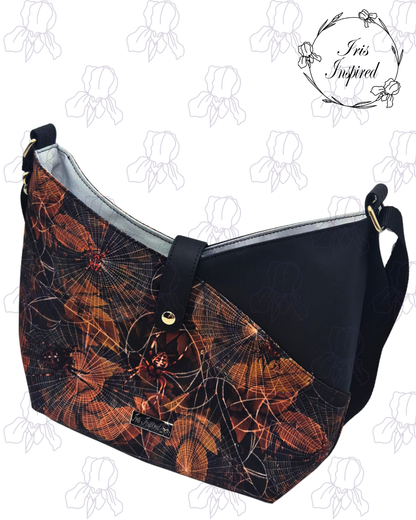 Custom Made Pumpkin Hobo Handbag