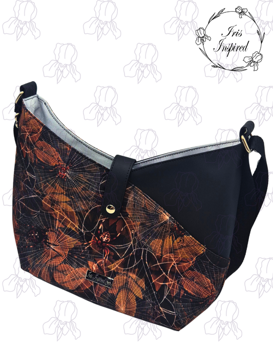 Custom Made Pumpkin Hobo Handbag