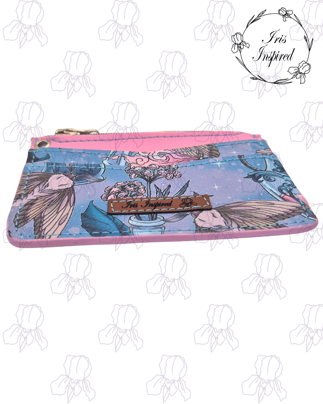 Moth Bottles Pocket Card Holder