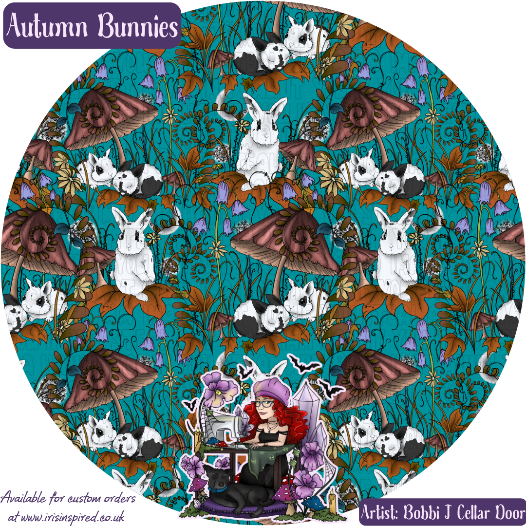 Autumn Bunnies Purse Pal