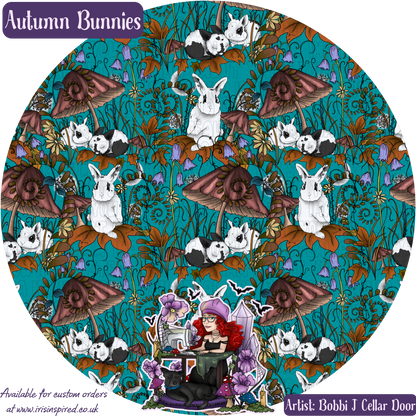 Autumn Bunnies Purse Pal