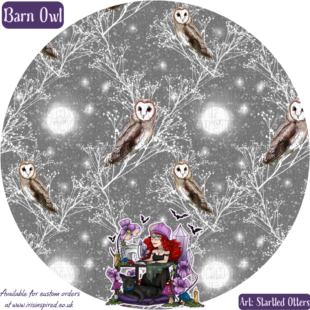 Barn Owl Large Sanitary Pouch