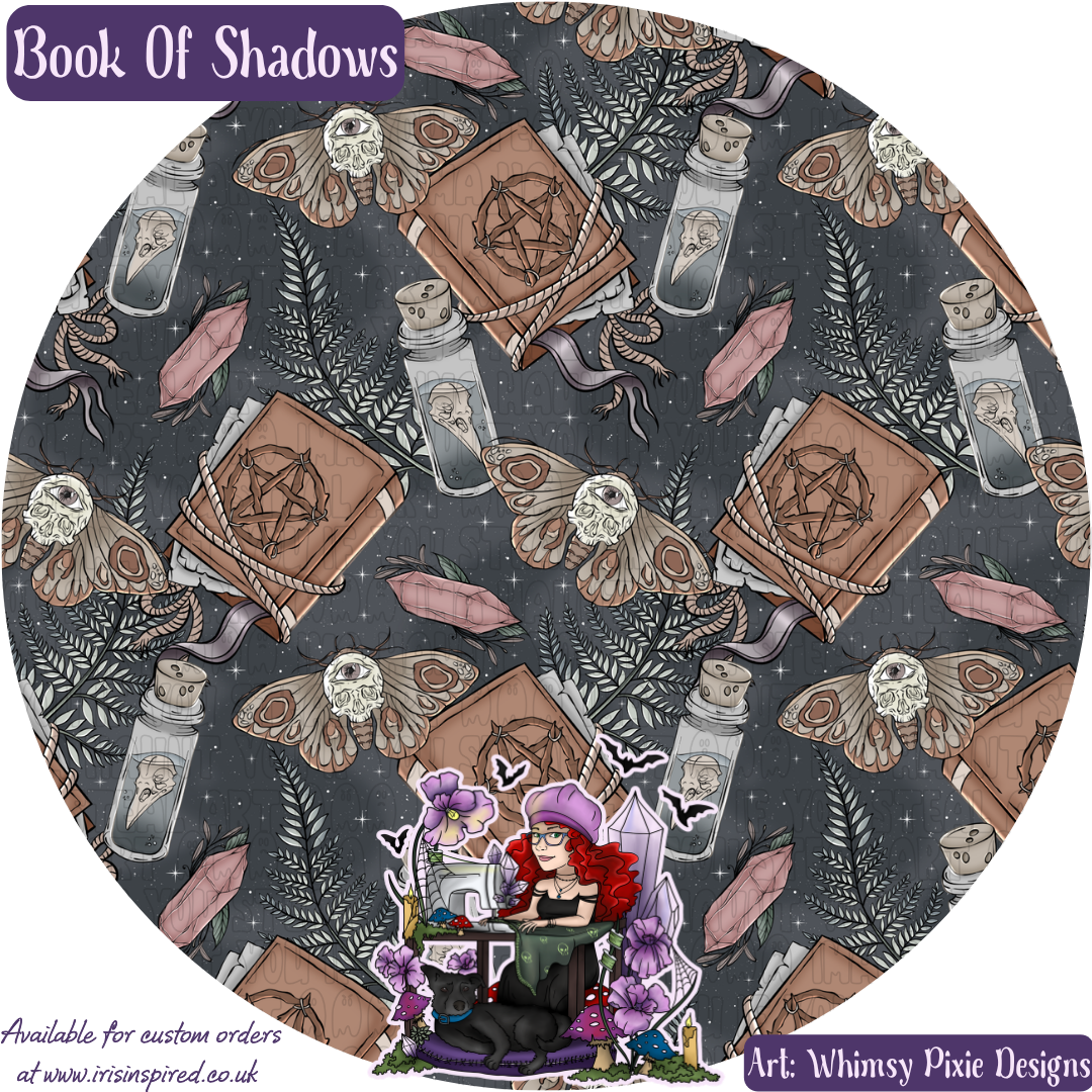 Book of Shadows Bag Charm/ Keyring (3for2)
