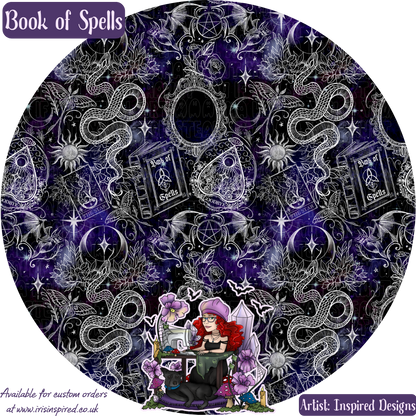 Book of Spells Bag Charm/ Keyring (3for2)