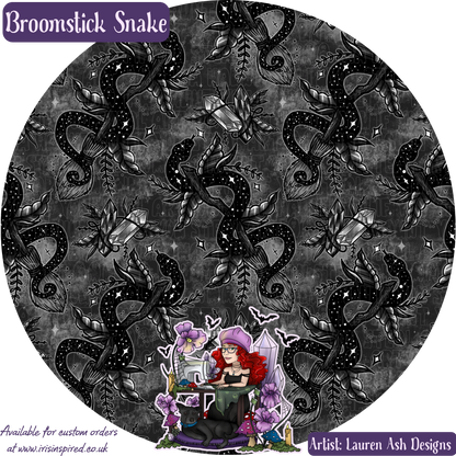 Broomstick Snake Bag Charm/ Keyring (3for2)