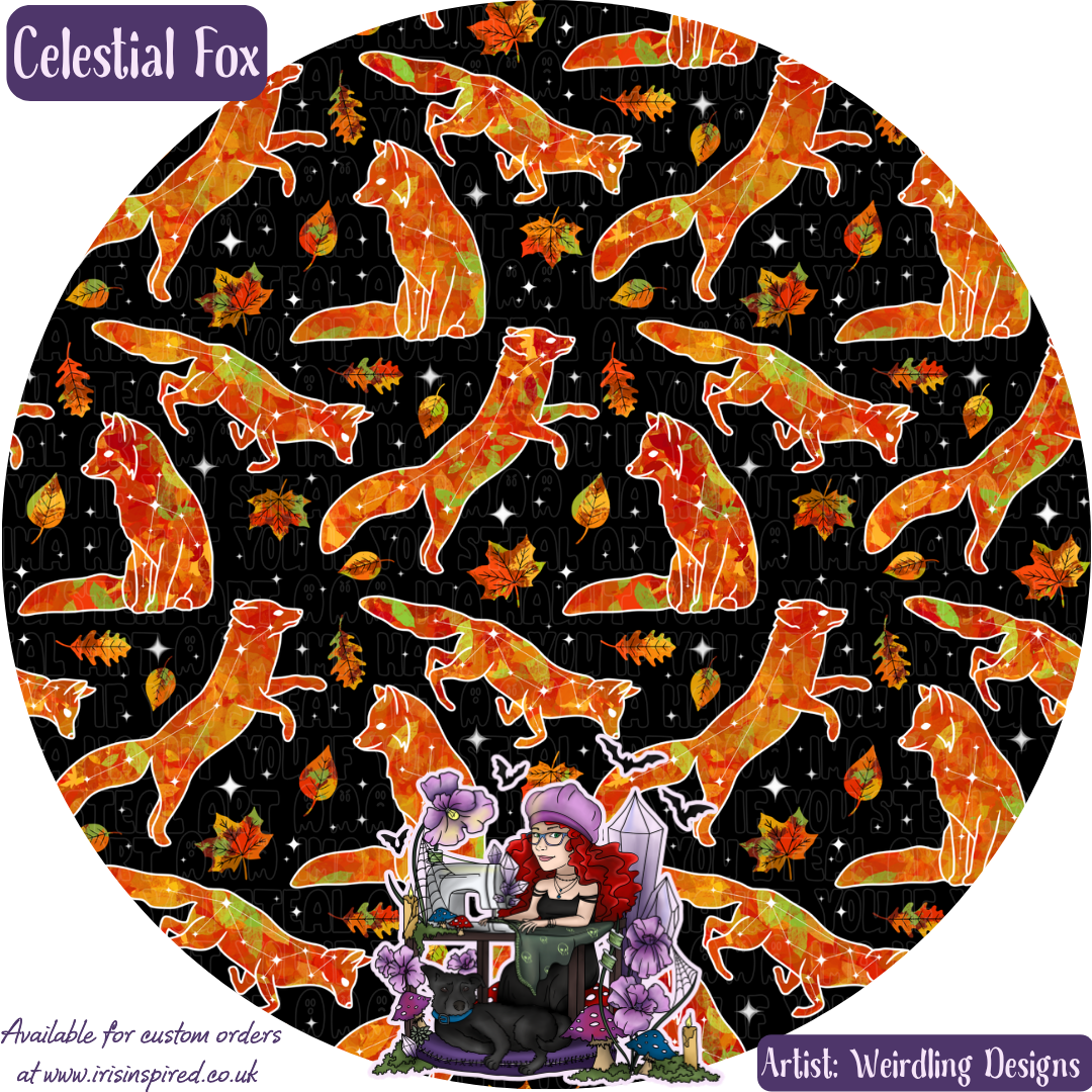 Celestial Fox Claw Clip