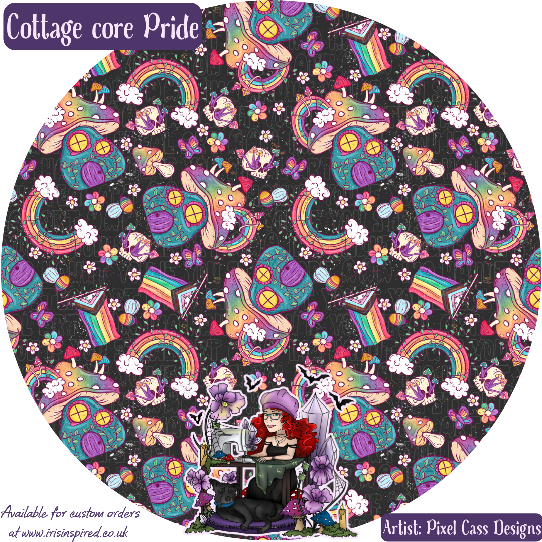 Cottage-core Pride Classic Style Glasses Case