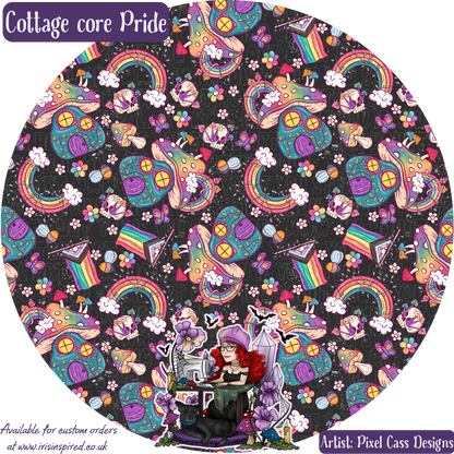 Cottage-core Pride Classic Style Glasses Case