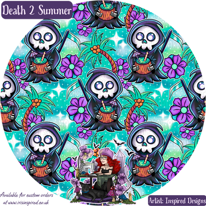 Death 2 Summer Classic Style Glasses Case