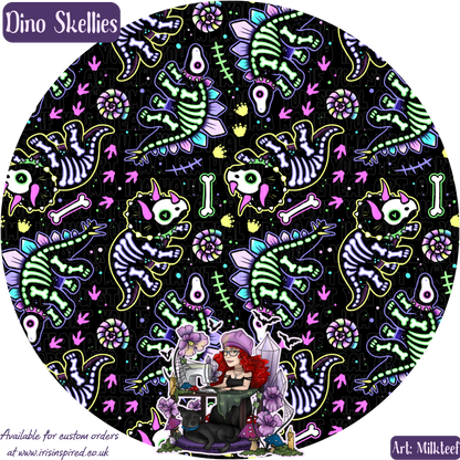 Dino Skellies Hand Cream Keyring