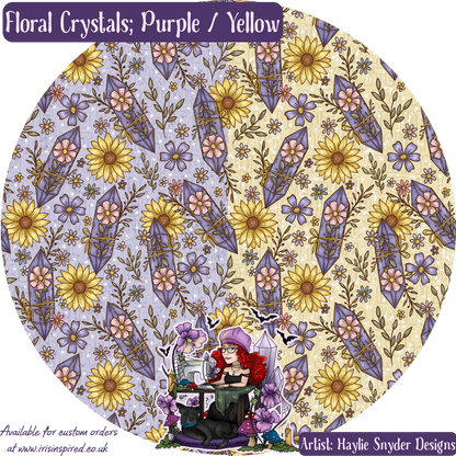 Floral Crystals Bag Charm/ Keyring (3for2)