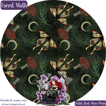 Forest Moths Trolley Token