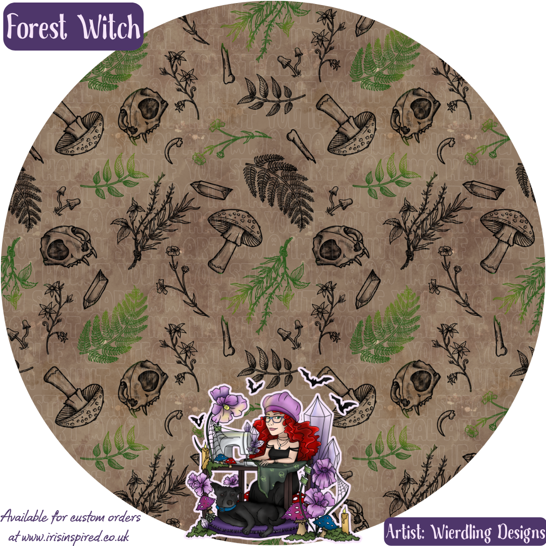 Forest Witch Small Claw Clip