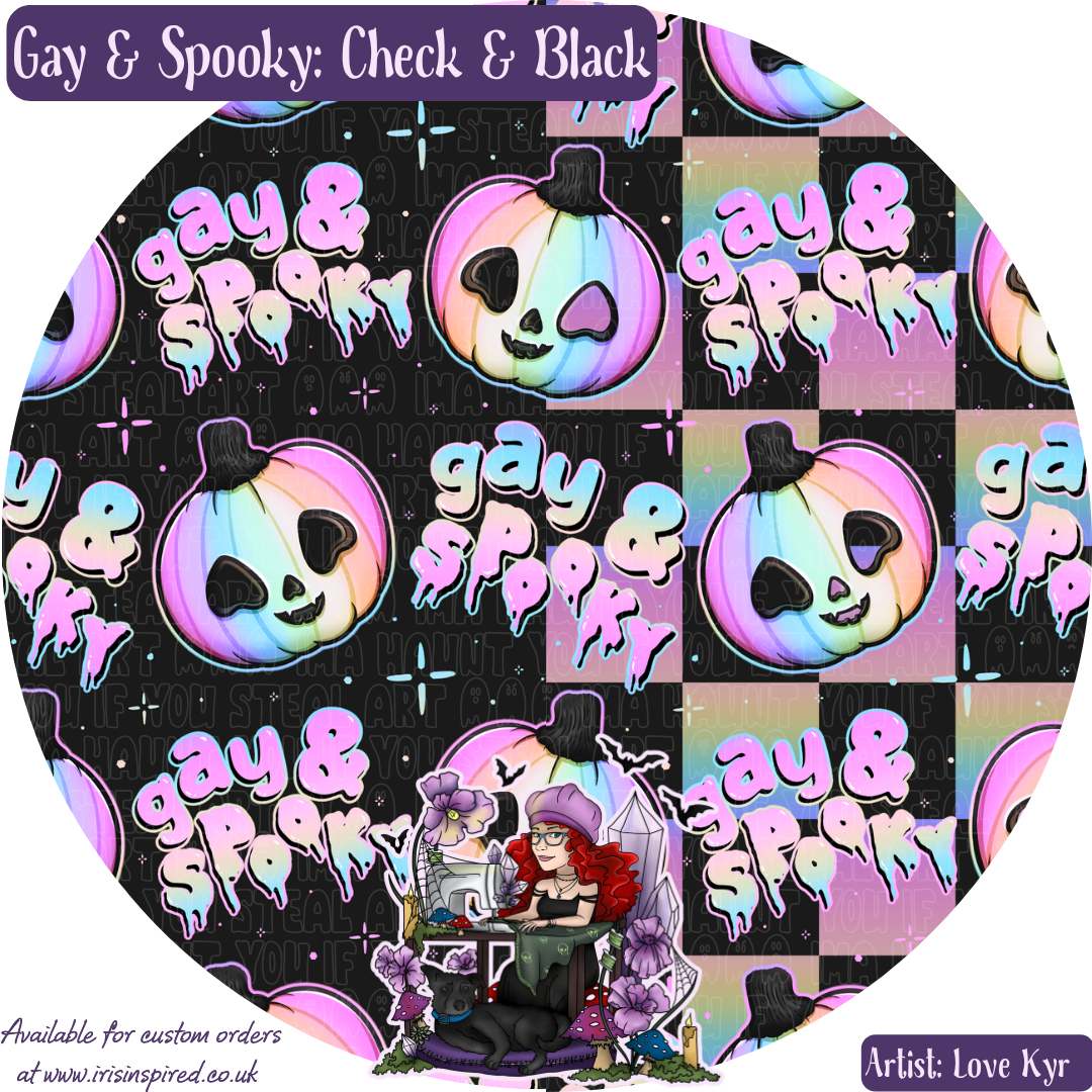 Gay and Spooky Phone Grip