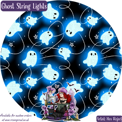 Ghost String Lights Purse Pal
