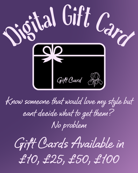 Iris Inspired Digital Gift Card