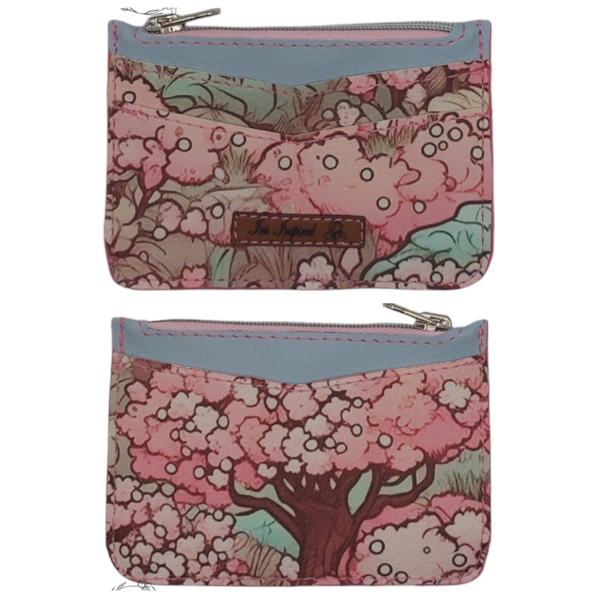 Cherry Blossom Pocket Card Holder