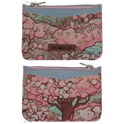 Cherry Blossom Pocket Card Holder