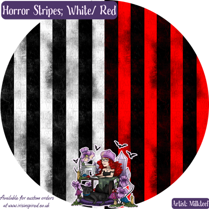 Horror Stripes Bifold Wallet