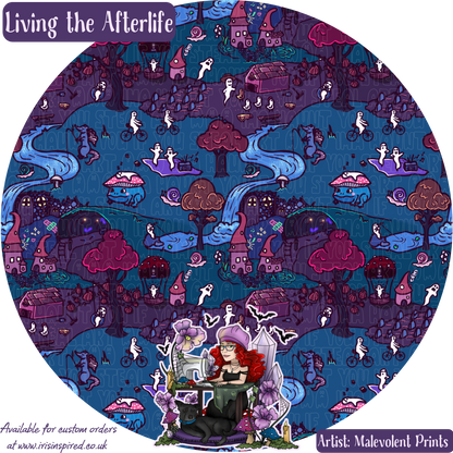 Living The Afterlife Bag Charm/ Keyring (3for2)