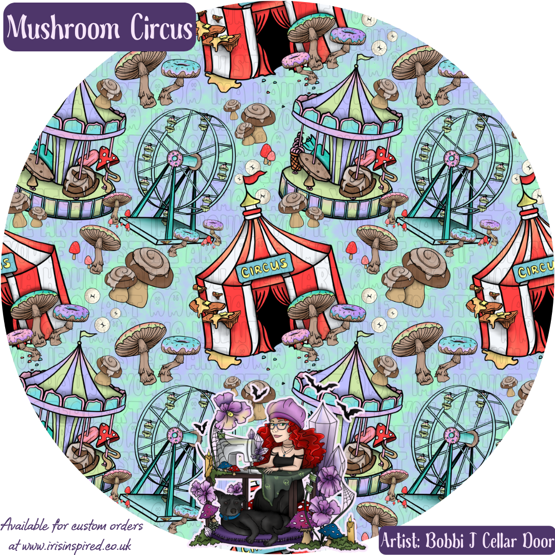 Mushroom Circus Trolley Token