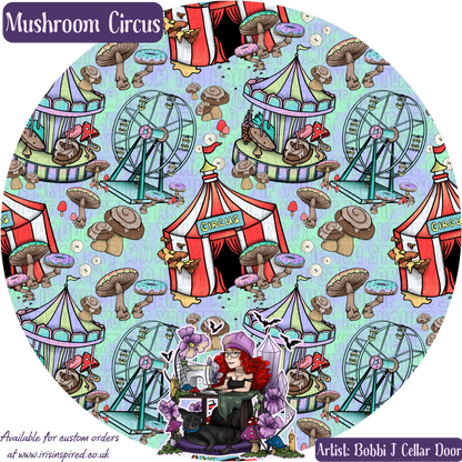 Mushroom Circus Trolley Token