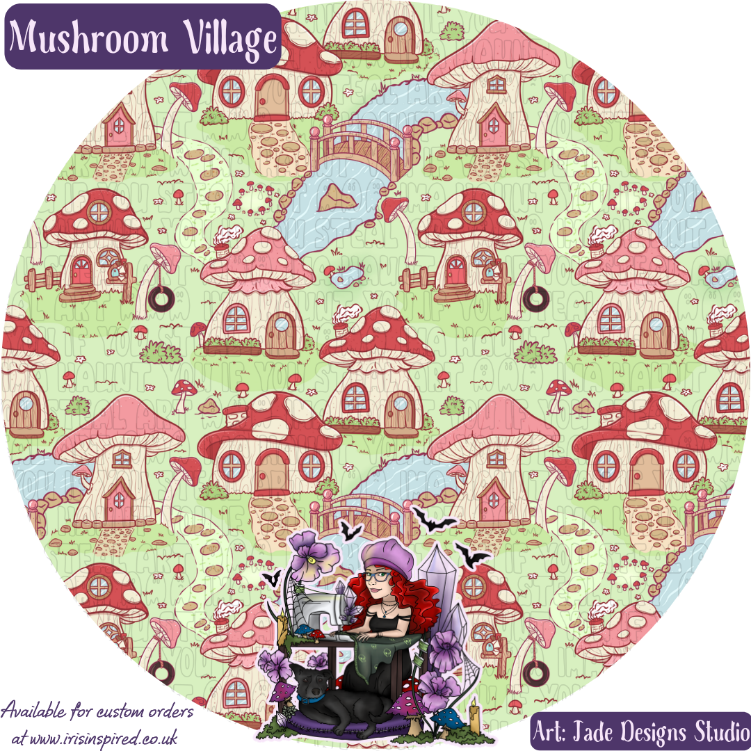 Mushroom Village Pen
