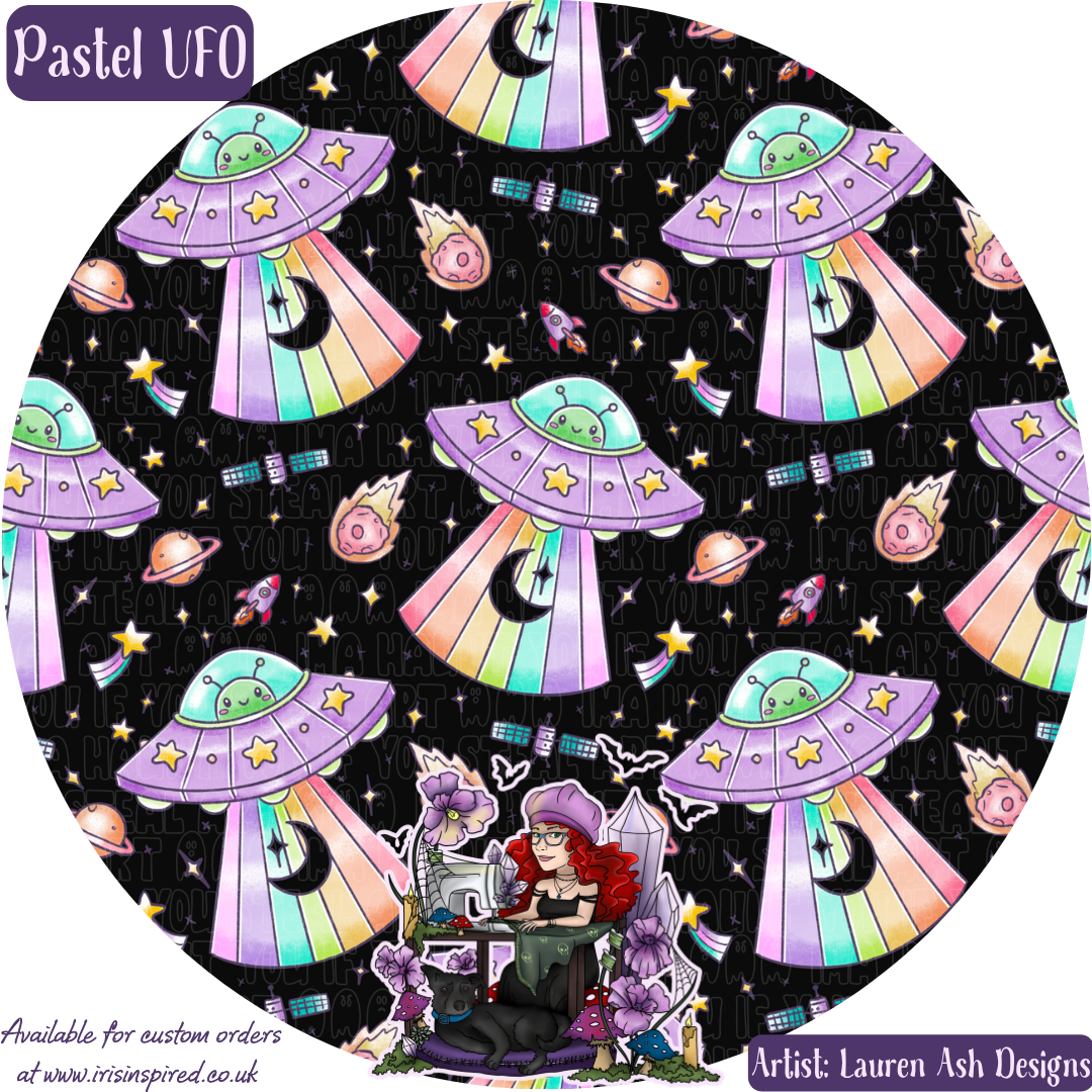 Pastel UFO Wheelchair Caddy