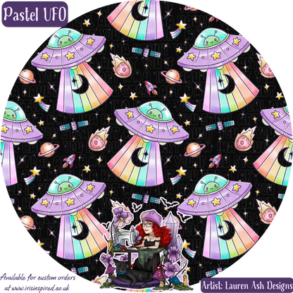 Pastel UFO Wheelchair Caddy