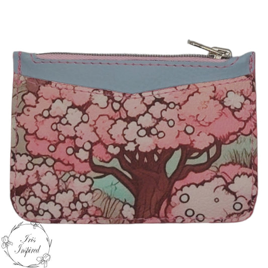 Cherry Blossom Pocket Card Holder
