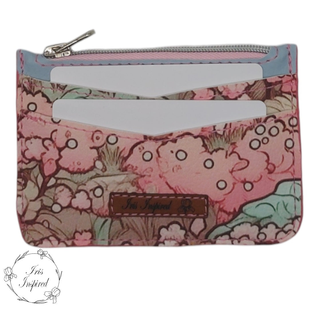 Cherry Blossom Pocket Card Holder