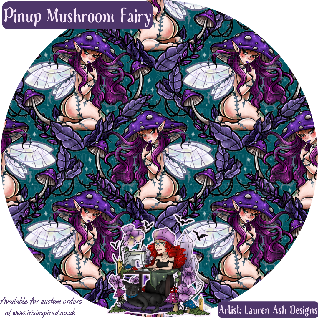 PinUp Mushroom Fairy Lip Balm Cozy