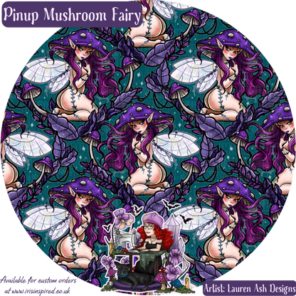 PinUp Mushroom Fairy Lip Balm Cozy