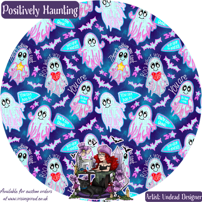 Positively Haunting Bag Charm/ Keyring (3for2)