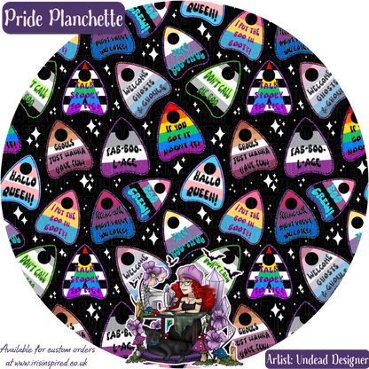 Pride Planchette Claw Clip