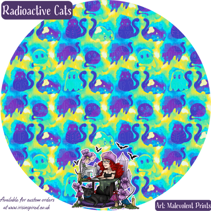 Radioactive Cats Claw Clip