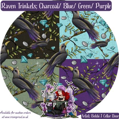 Raven Trinkets Pop Up Fan